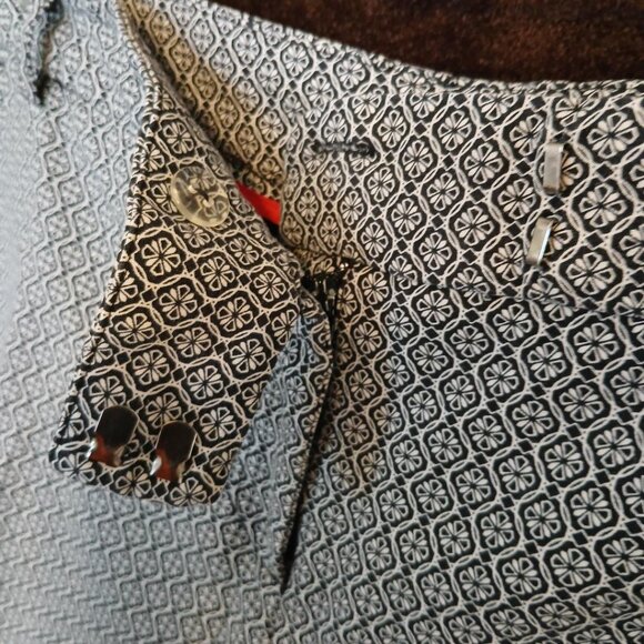 Dalia straight leg black and white (SIZE 10) - Picture 2 of 7